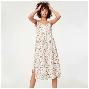 Silk midi dress club Monaco
